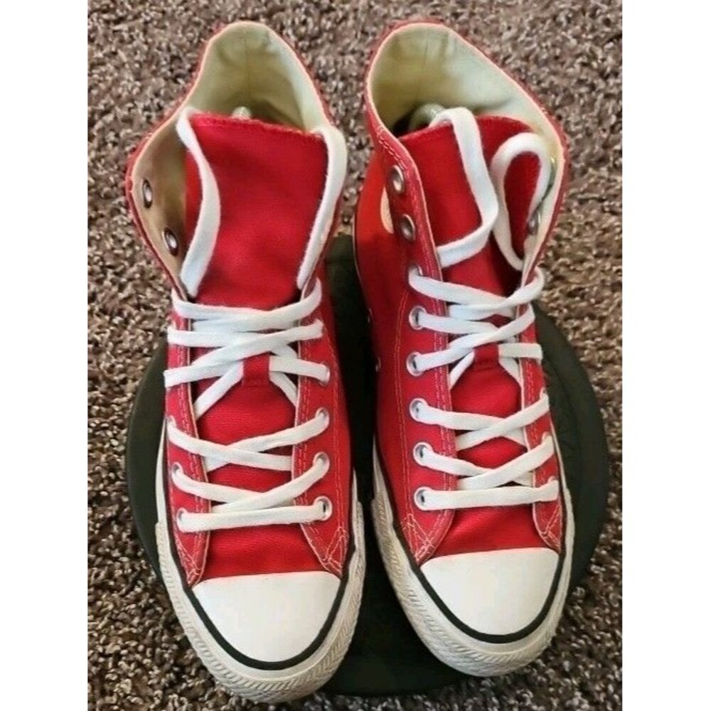 Converse Chuck Taylor All Star Hi Top Red Sneakers M9621 Men’s 6.5 Women’s 8.5